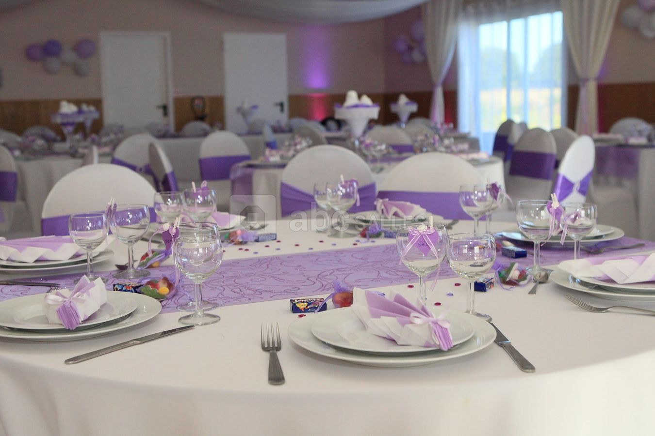 Décoration des tables