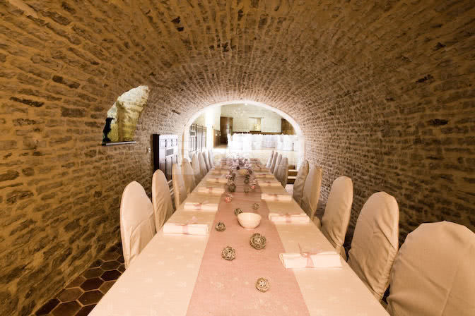 Caveau de la salle du Roi Soleil