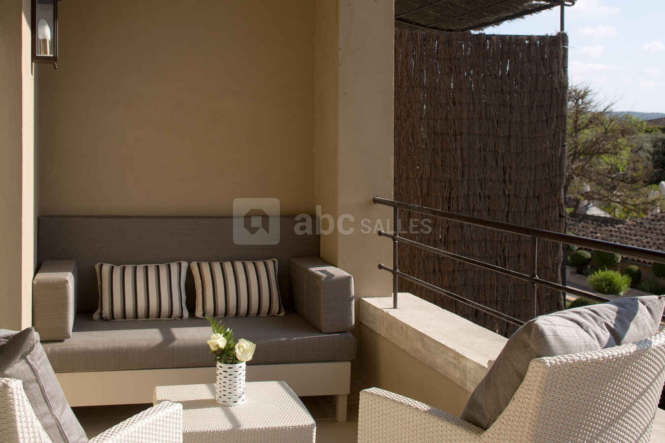 Terrasse chambre Deluxe