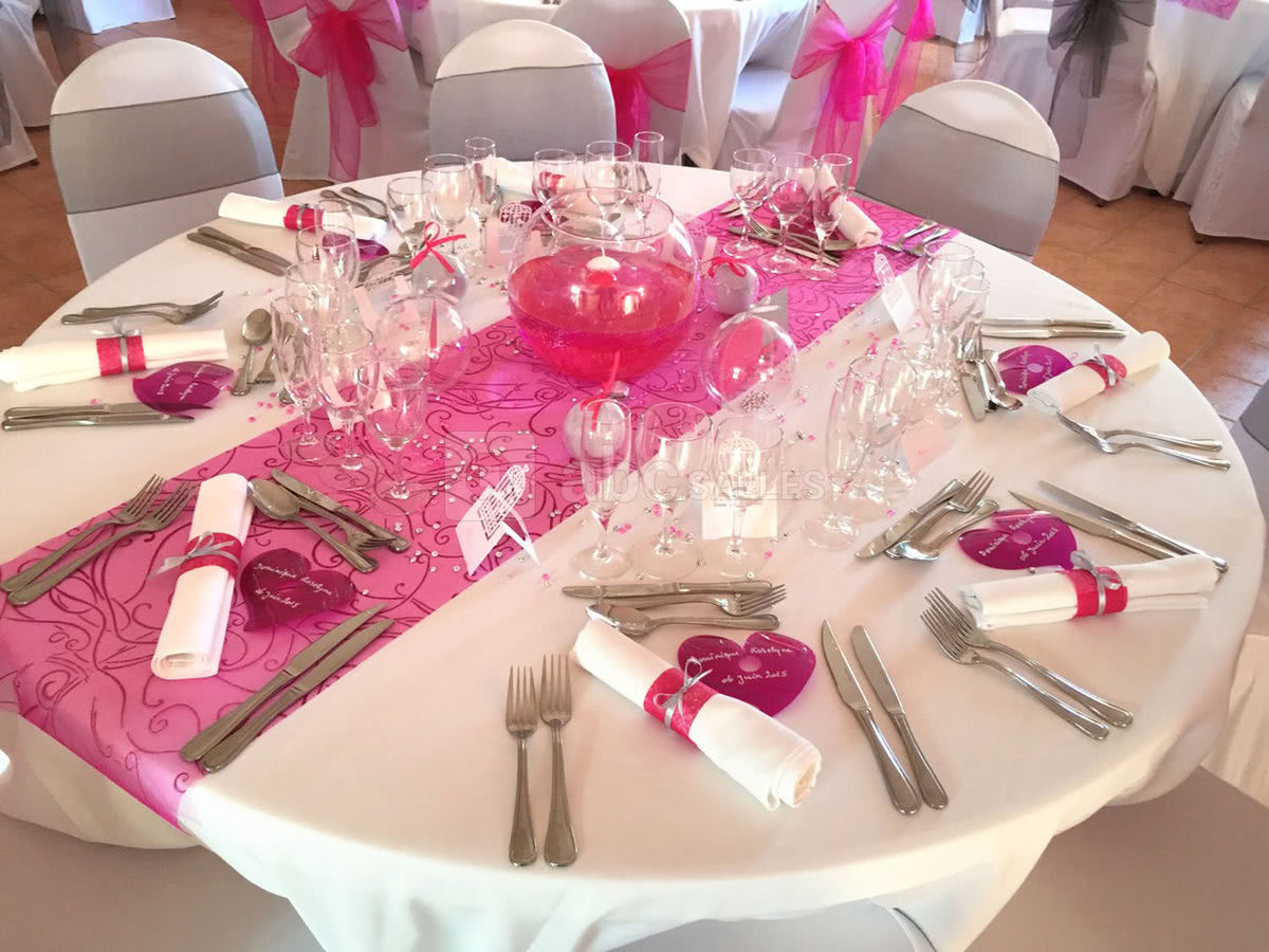 Décoration table mariage