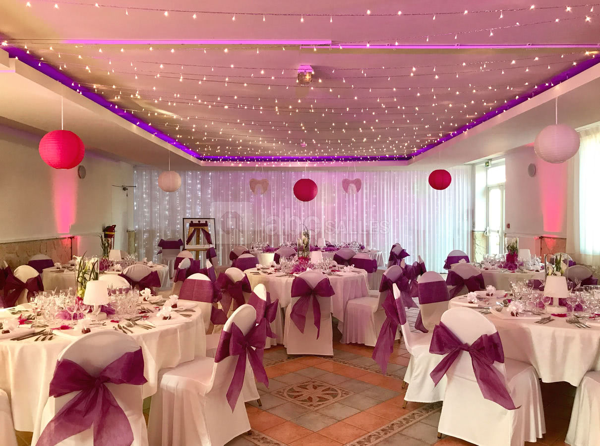 Salle de réception mariage