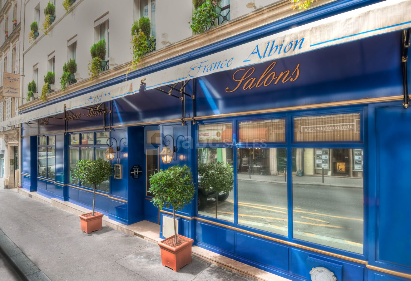Entrée de l'hôtel