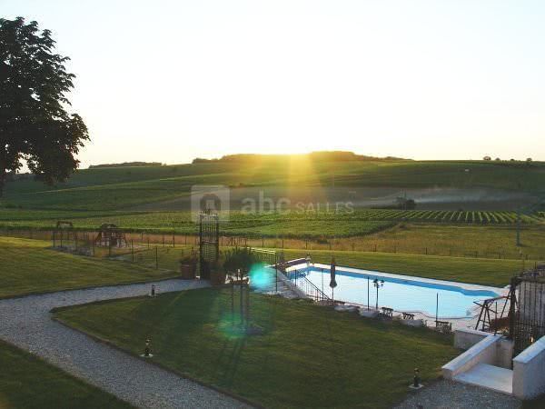 Vue sur le vignoble
