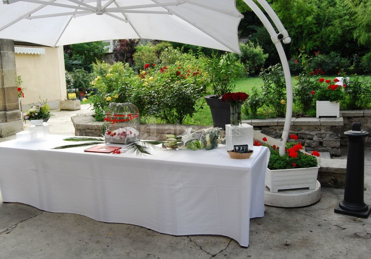 Réception de mariage au Cercle Colbert - Vin d'honneur sur la terrasse
