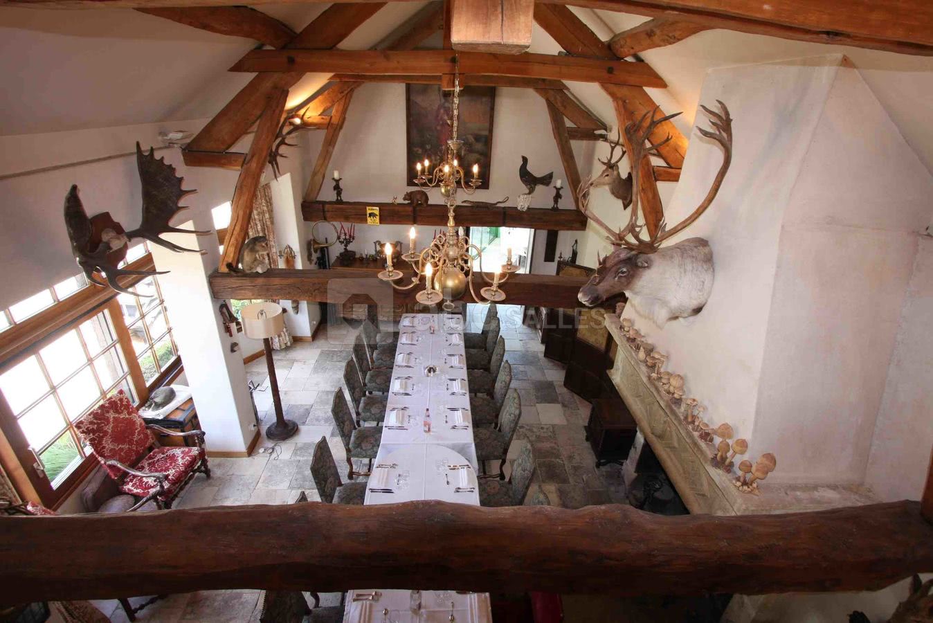 Le salon de chasse