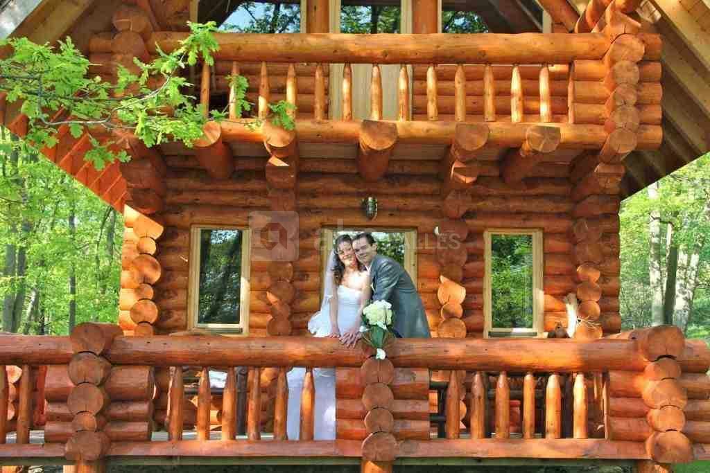 Photos sur la terrasse des chalets finlandais
