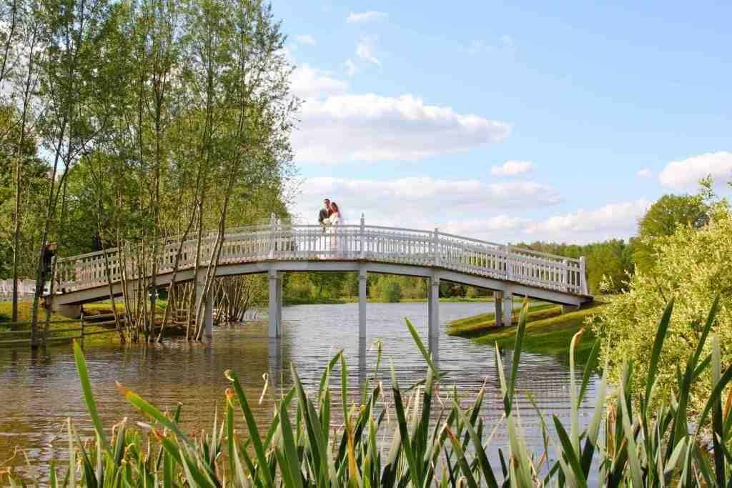 Photos sur le pont blanc