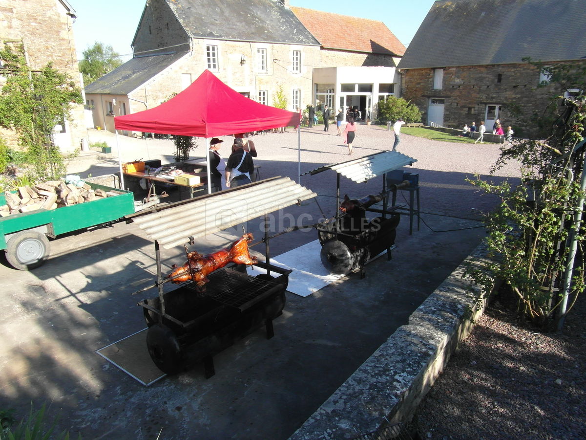 Cochon de lait grille