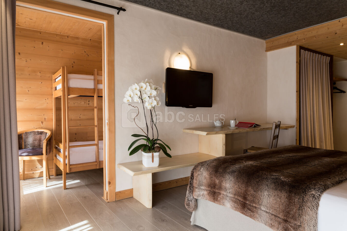 Chambre familiale avec balcon