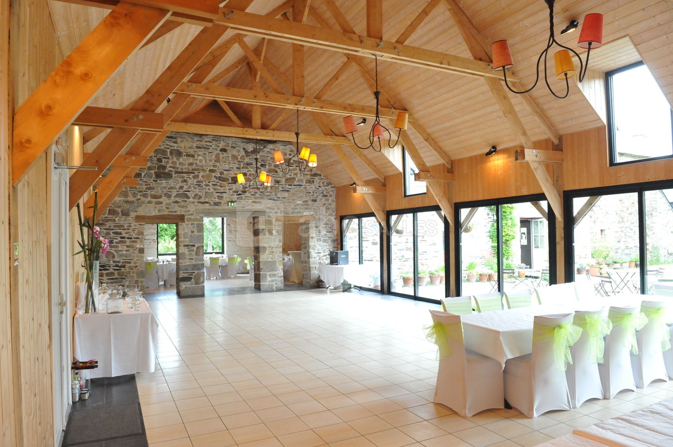 Salle en bois
