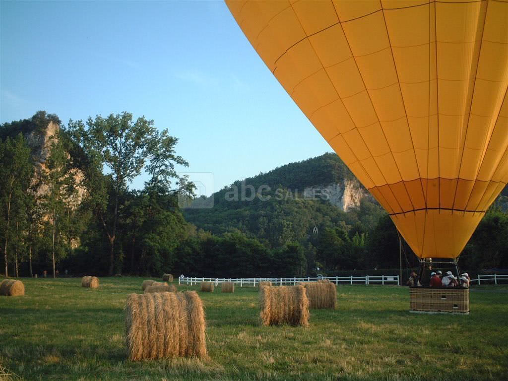 Baptême en montgolfière