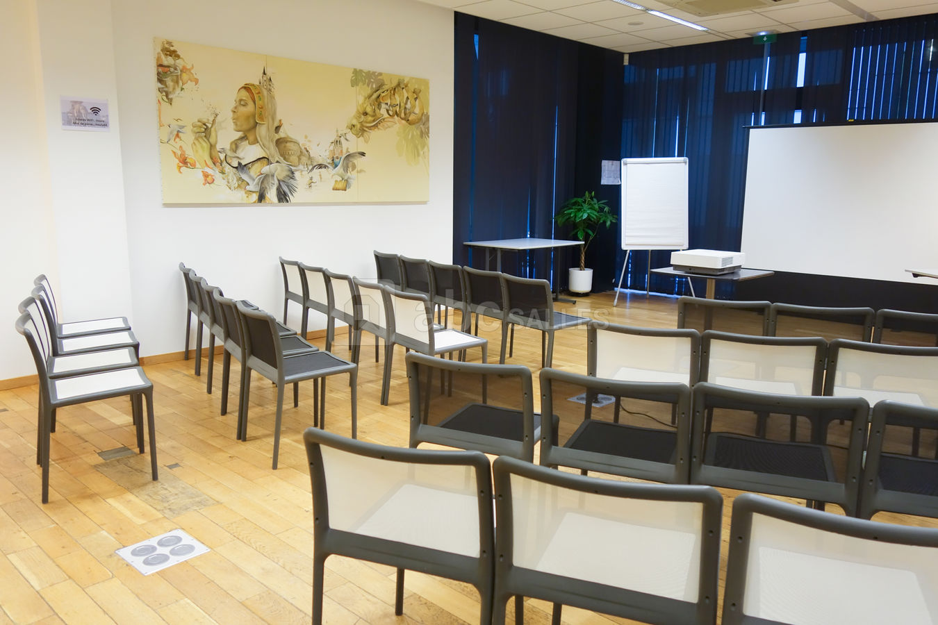 Disposition en conférence