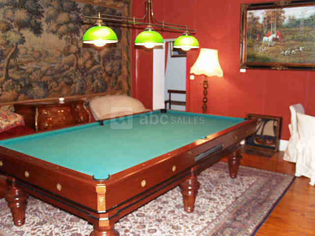 La salle de billard