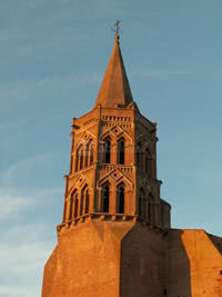 Tourisme : cathédrale de l'isle sur tarn