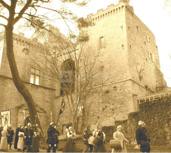 Animation médiévale au chateau