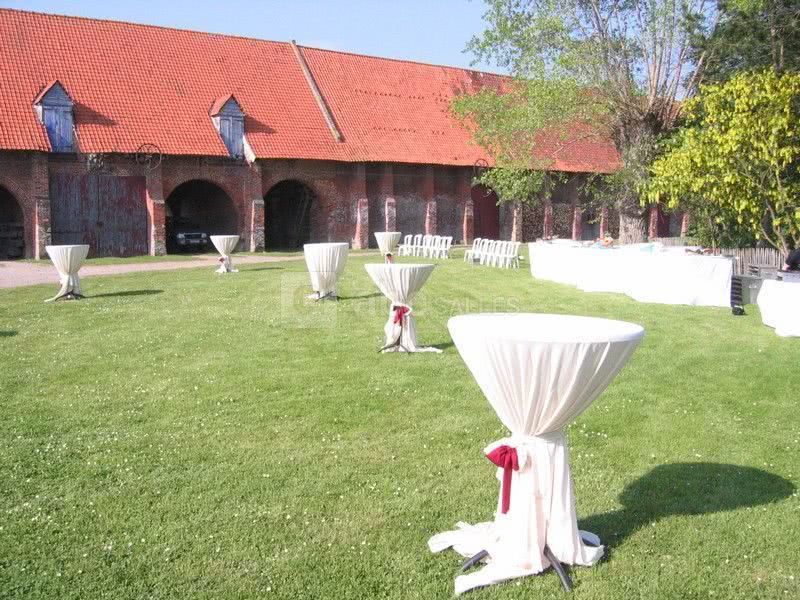 Ferme de l'Abbaye - Vin d'honneur extérieur