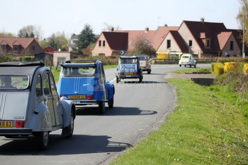 Rallye Team building en 2cv