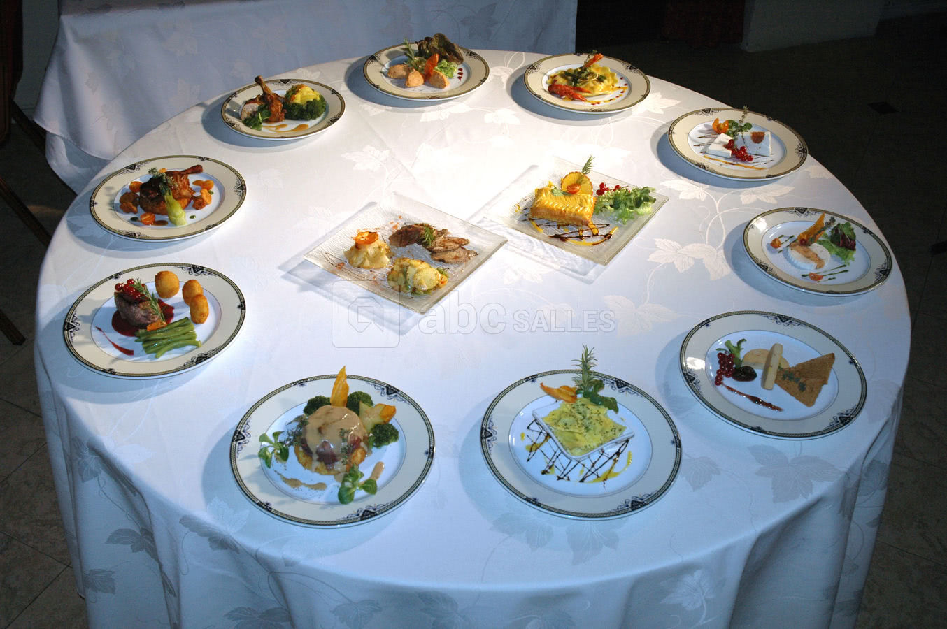 Presentation d assiettes