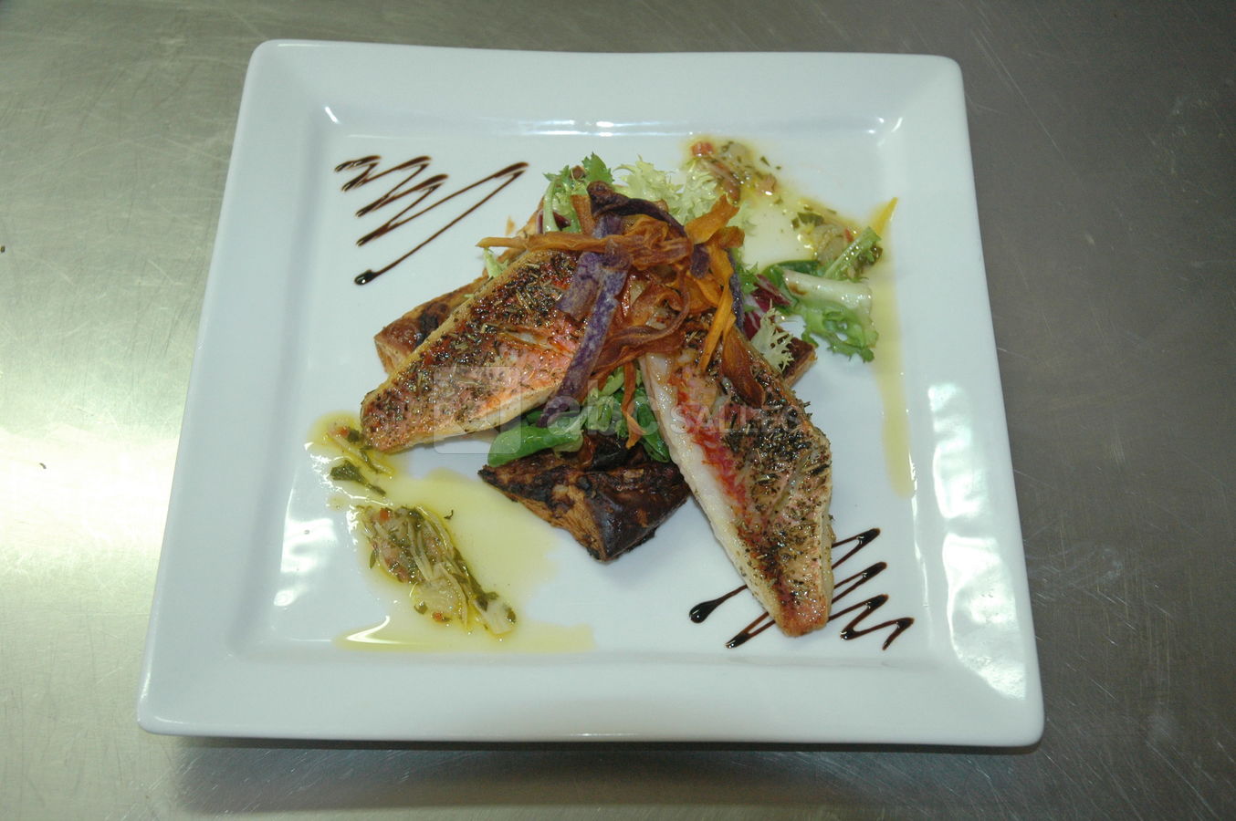 Filets de rouget et sa farandole