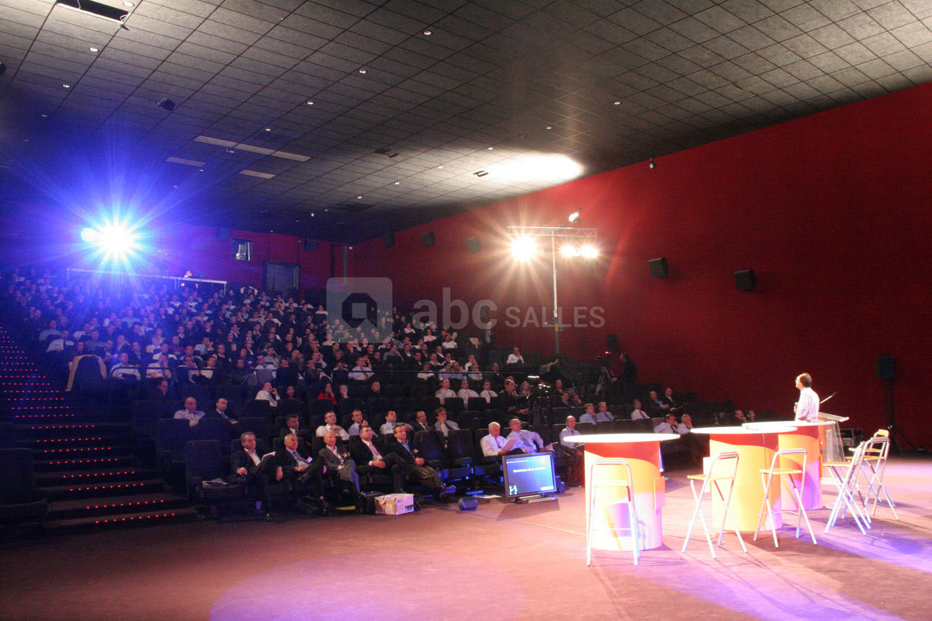 Séminaire en salle de cinéma