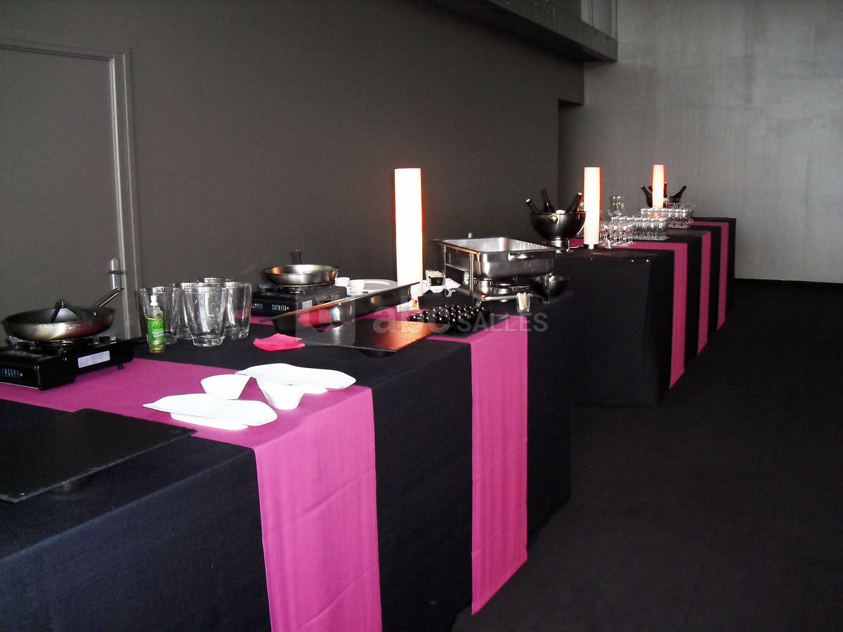 Mise en place traiteur