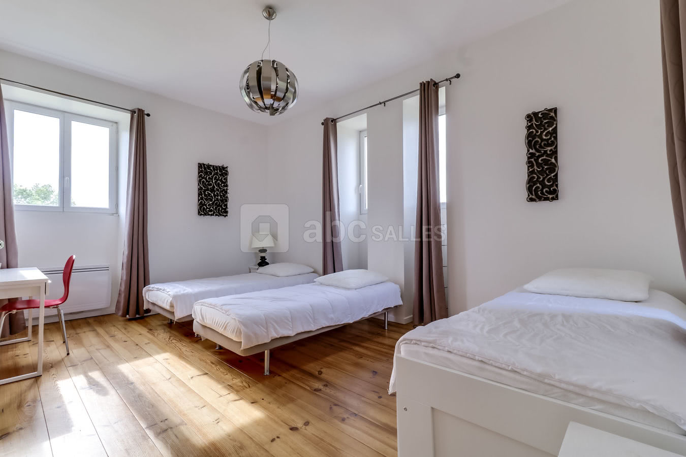 Chambre 1er étage gîte de la Tour