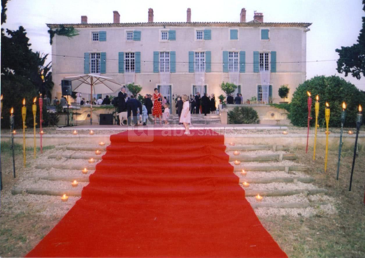 Terrasse du chateau animé