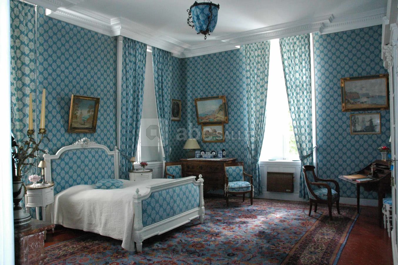 Chambre bleue