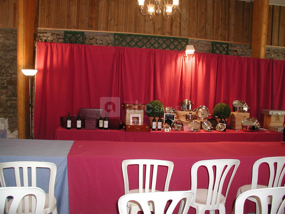 Vente dans l'orangerie