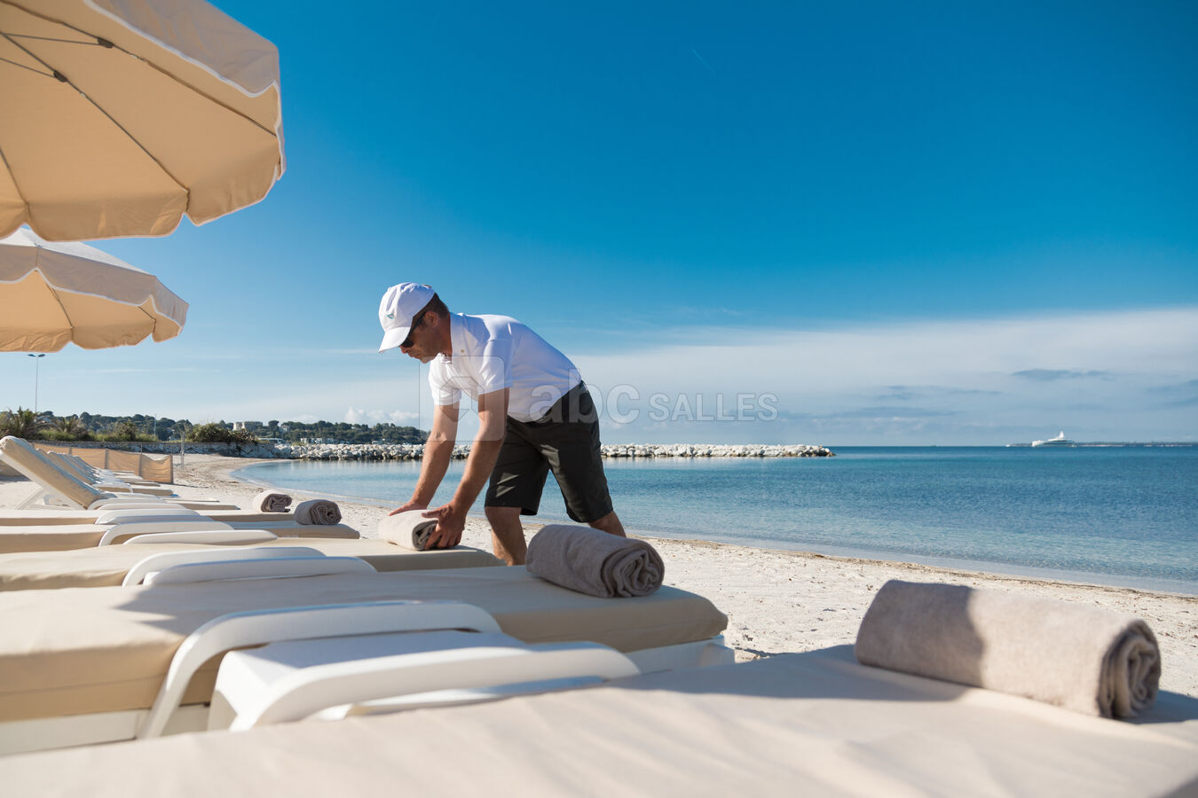 Plage privée