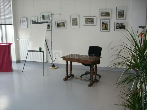 Salle organisée en exposition