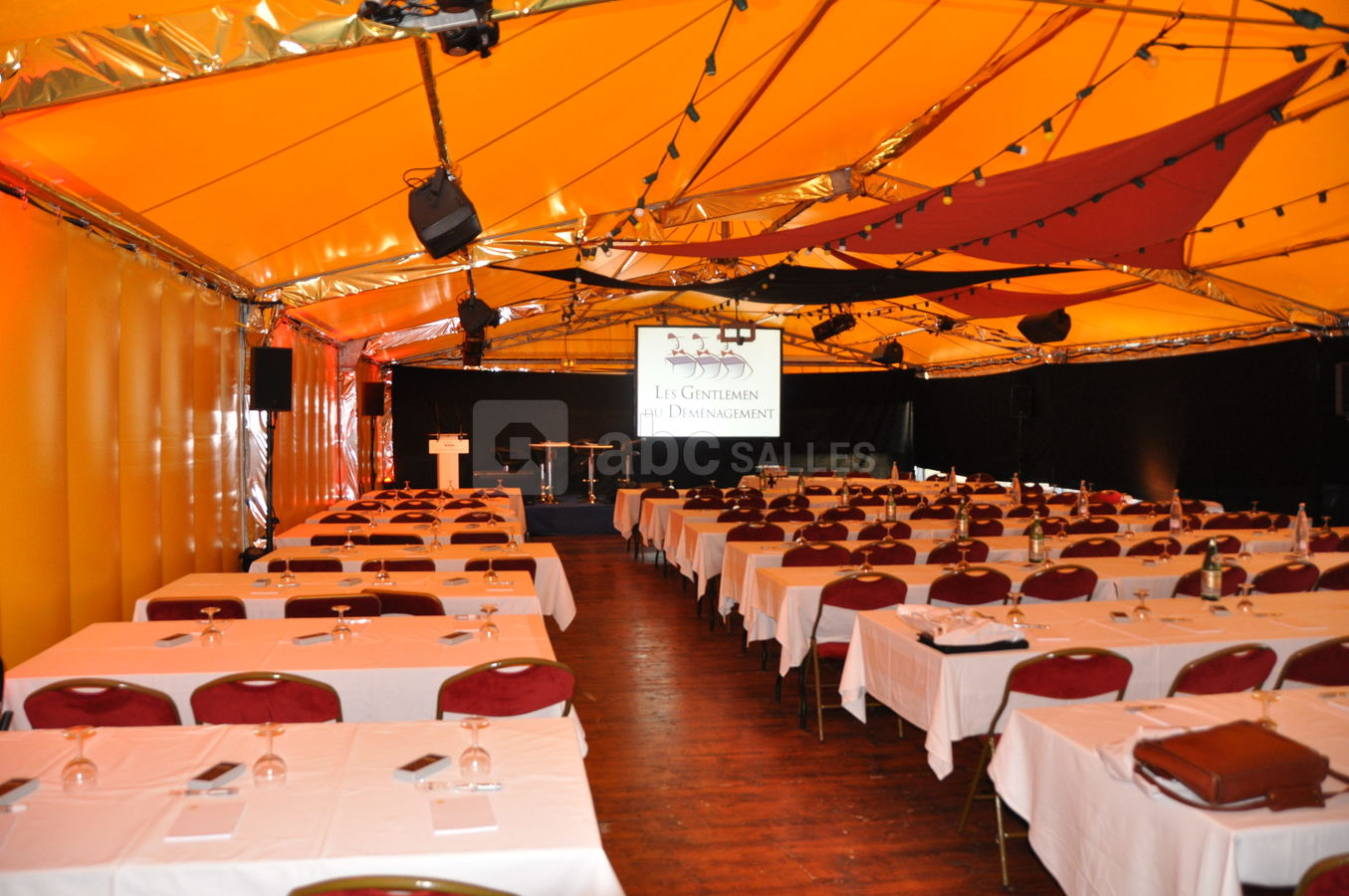 Chapiteau vip séminaire