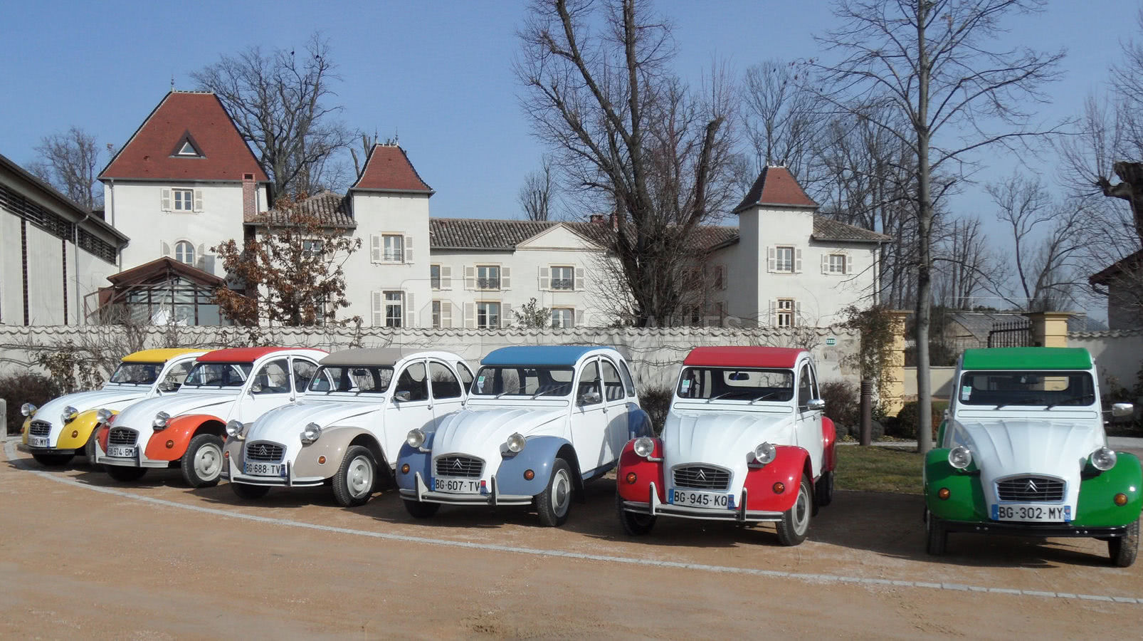 Château des broyers 2cv