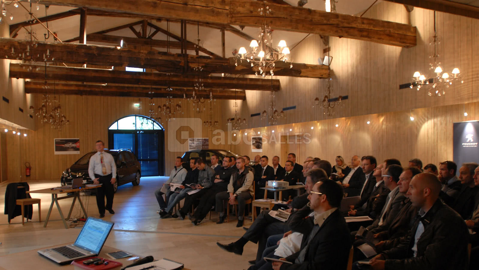 Chateau des broyers salle lumière