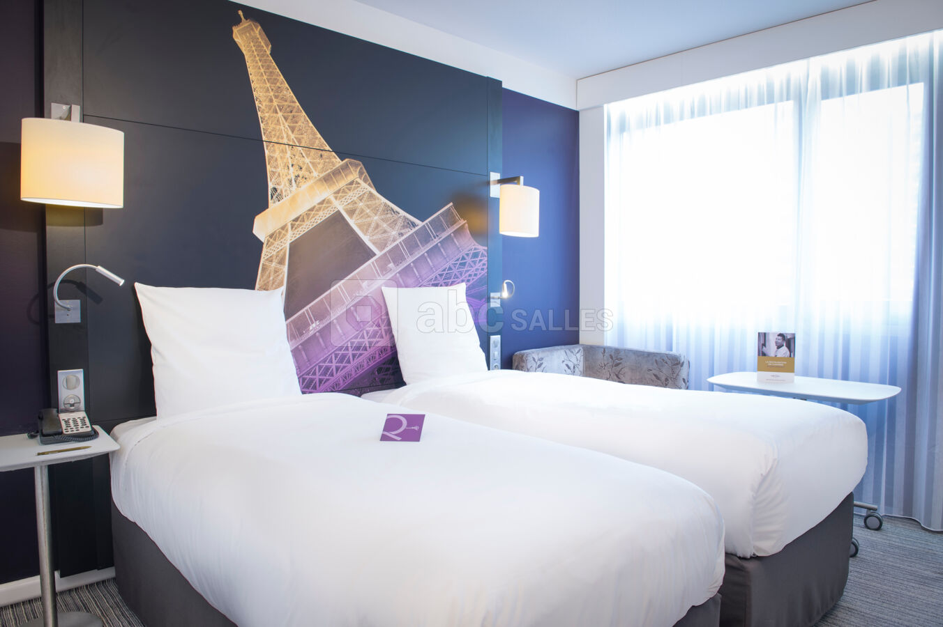 Chambre classique - 2 lits simples