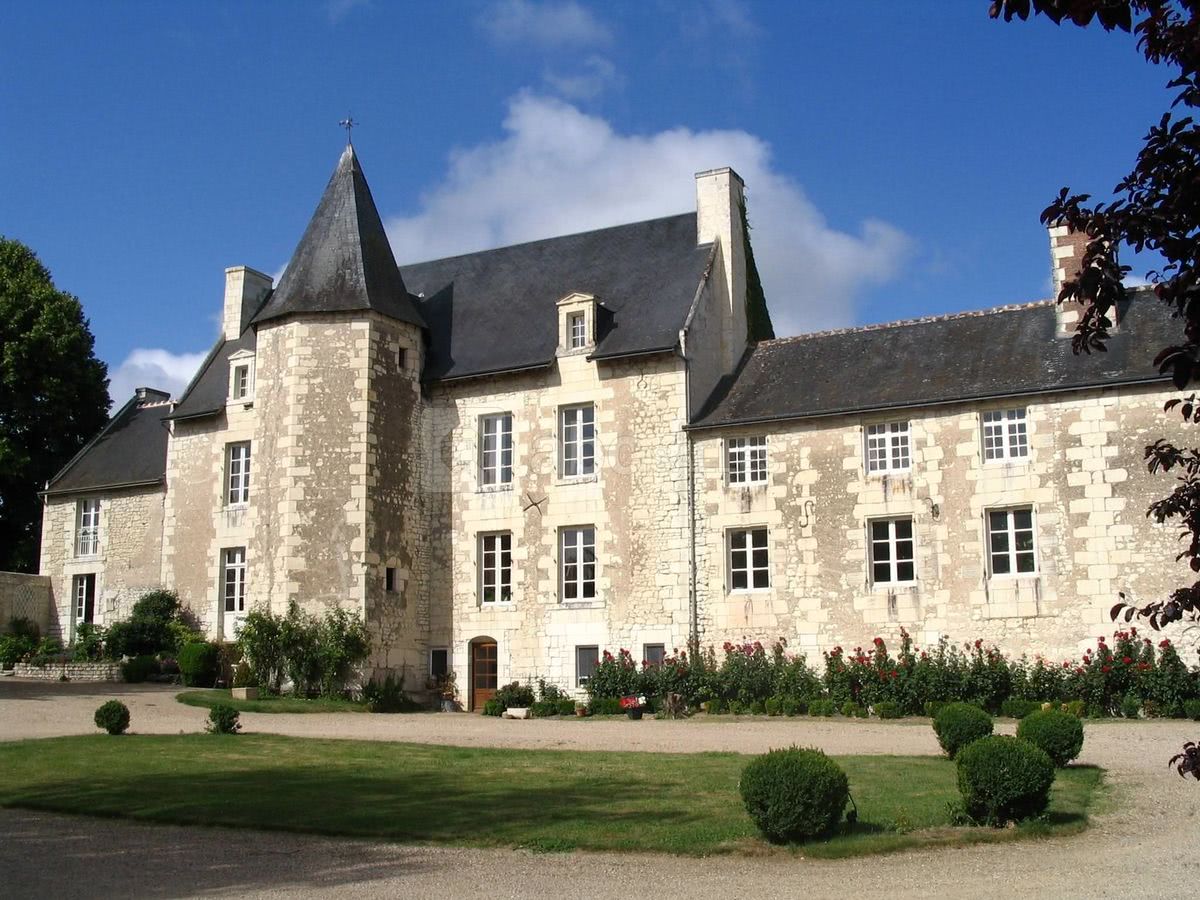 Vue extérieure du manoir