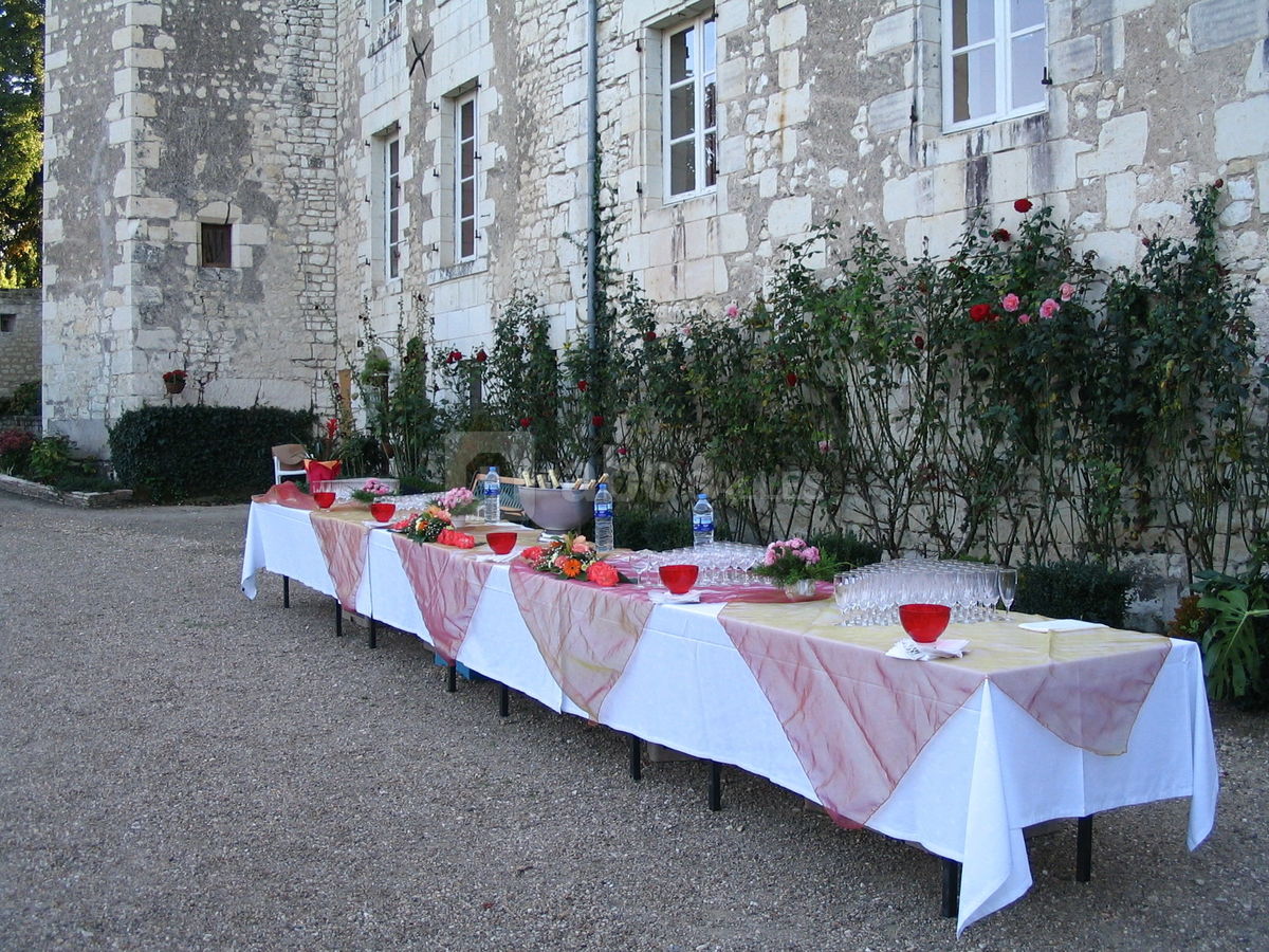 Vin d'honneur en extérieur