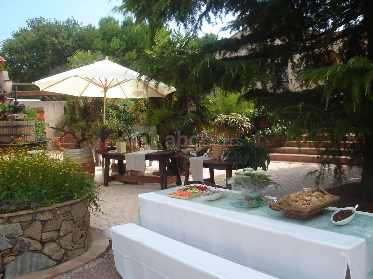 Vin d'honneur extérieur