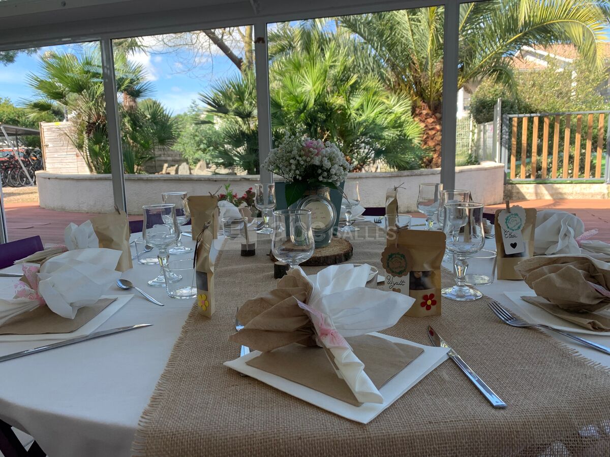 Décoration salle de mariage