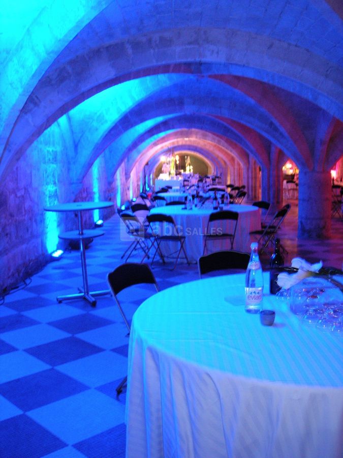 Eclairages d'ambiance Abbaye Royale du Moncel