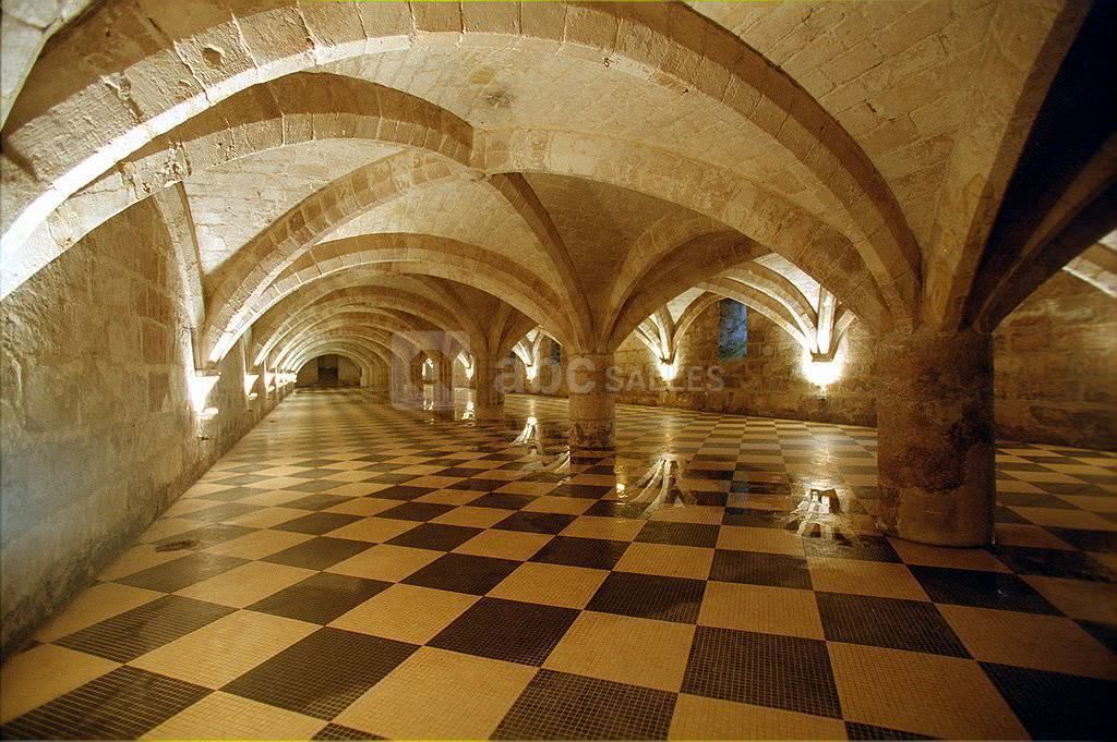 Celliers Voutés de l'abbaye royale du Moncel