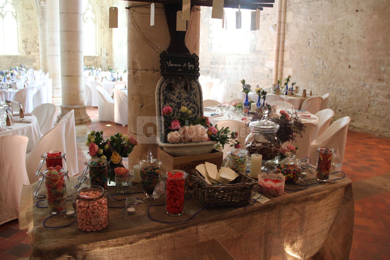 Détail d'un candy bar