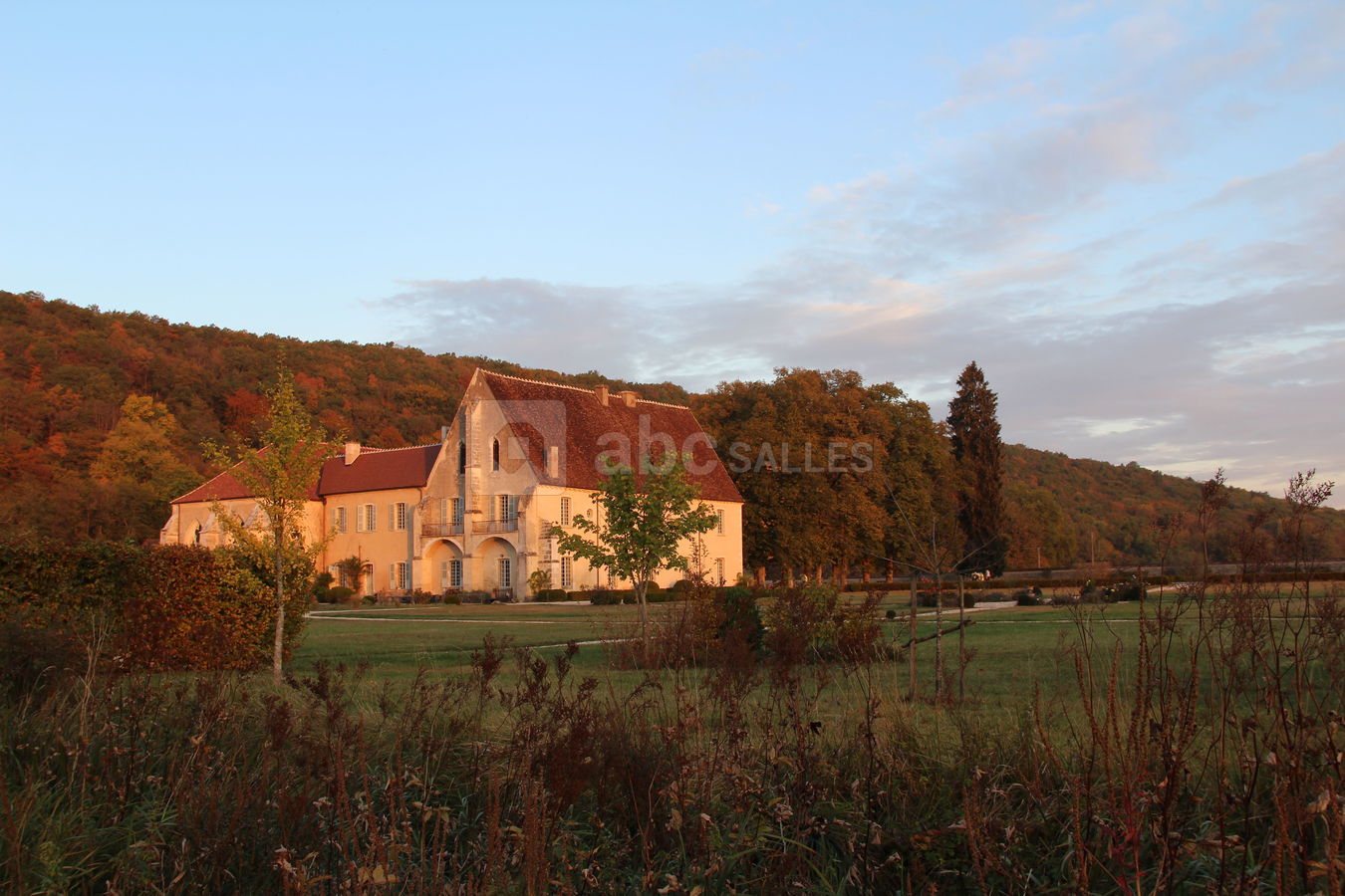 L'abbaye vue du Sud