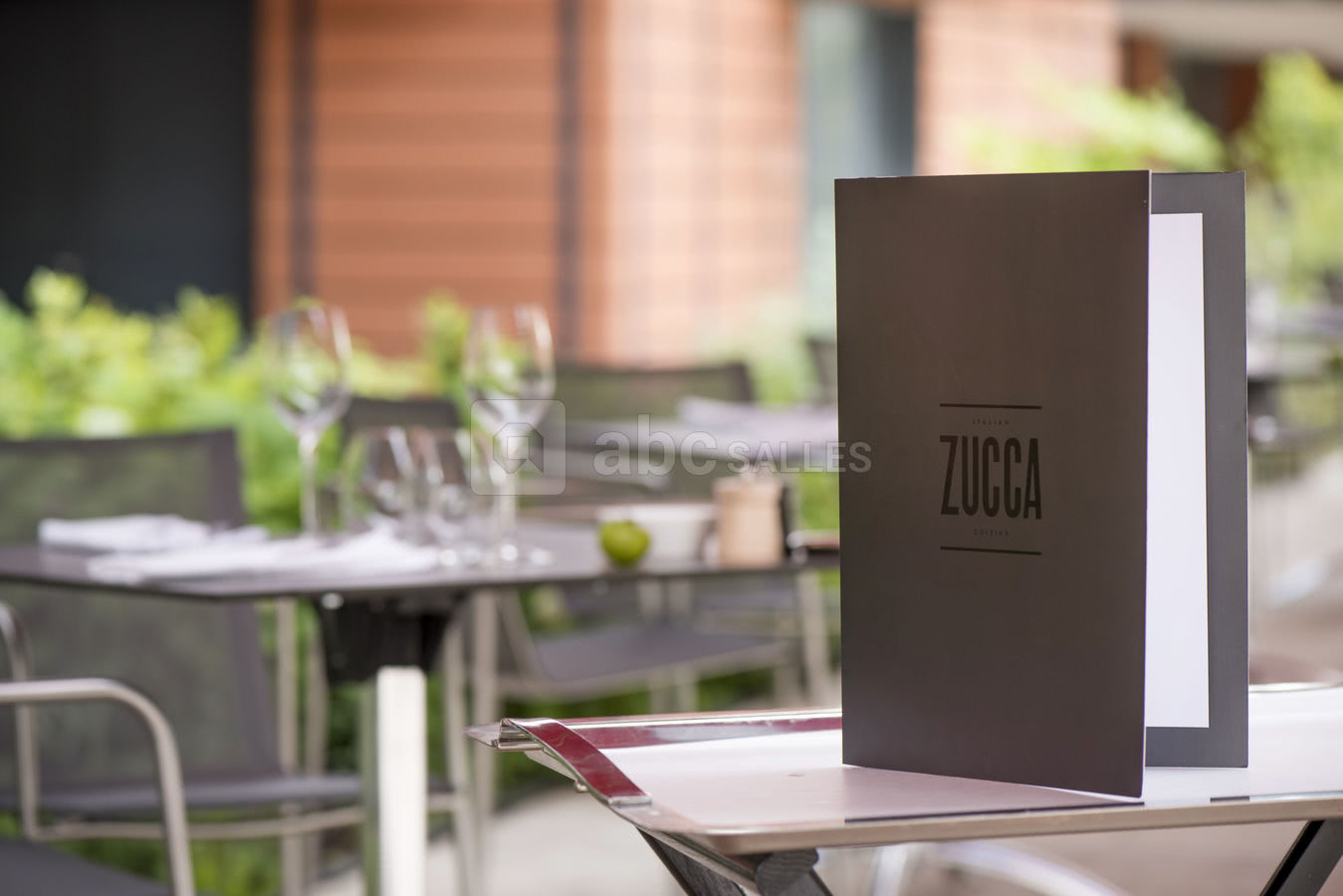 Terrasse du restaurant Zucca
