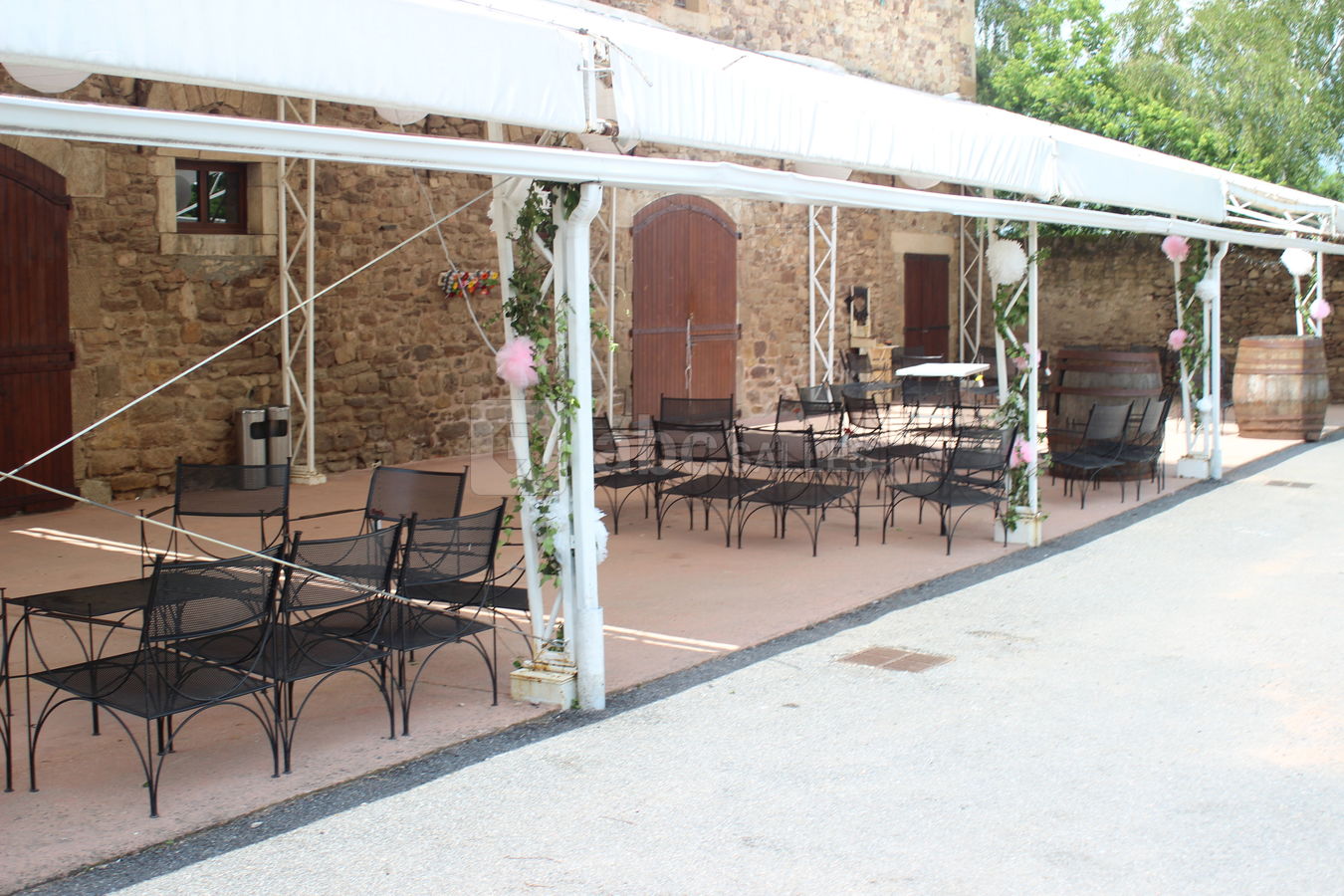 Terrasse salle des fêtes