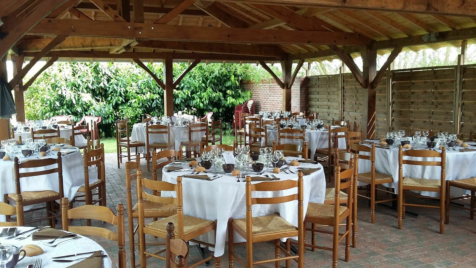 Terrasse couverte