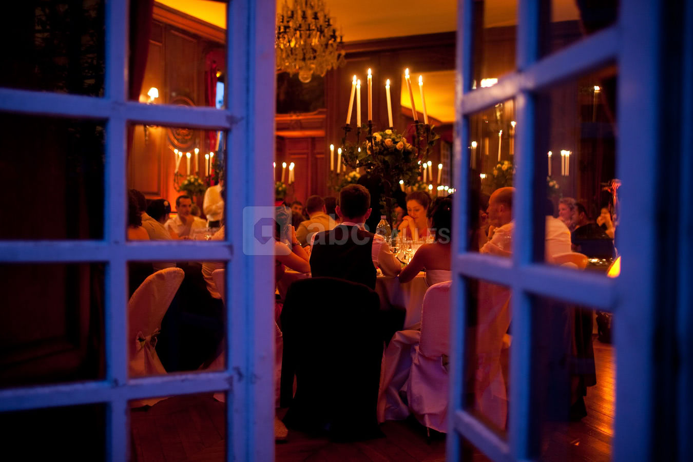 Le soir dans le grand salon