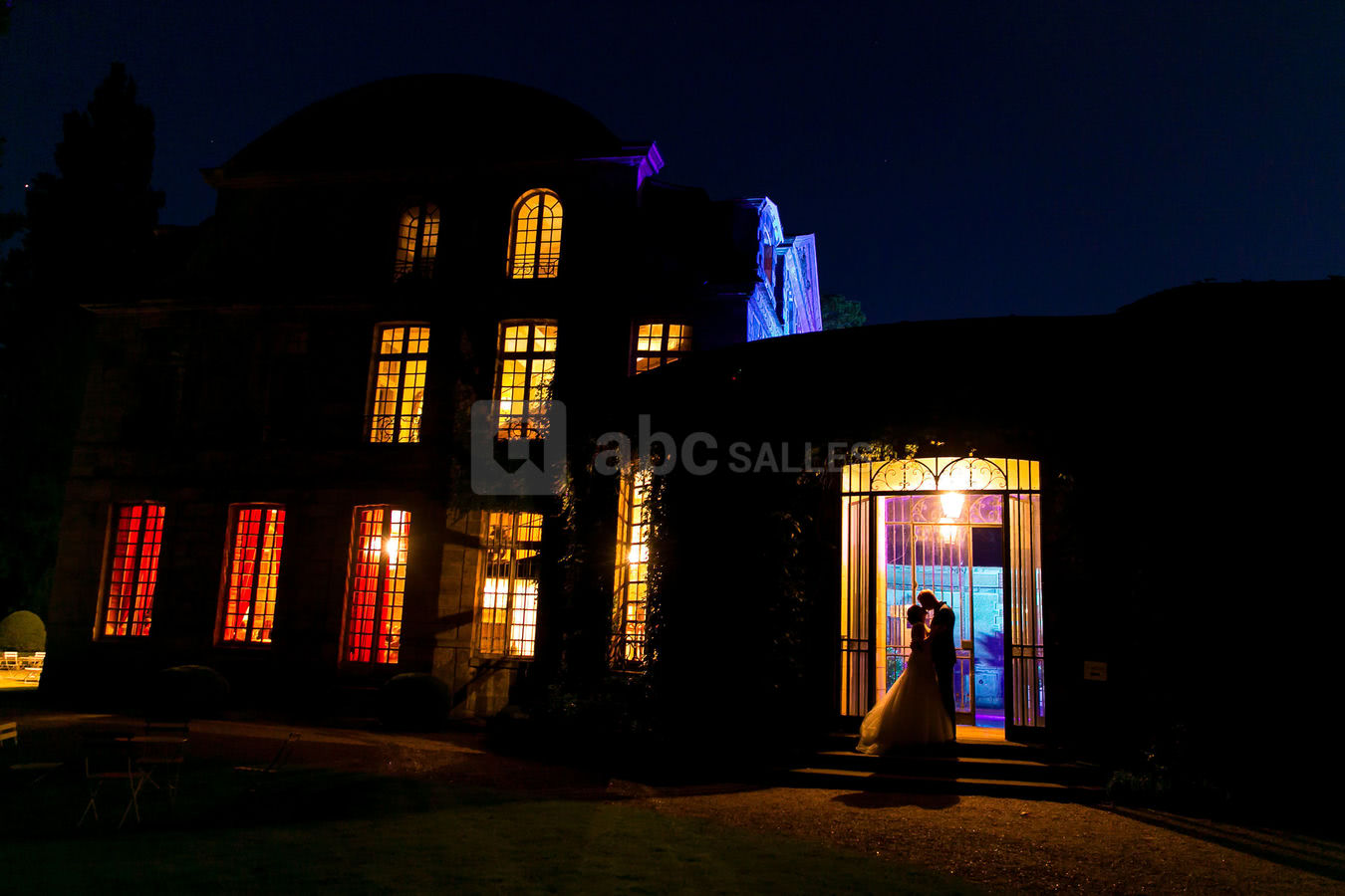 Le château eclairé