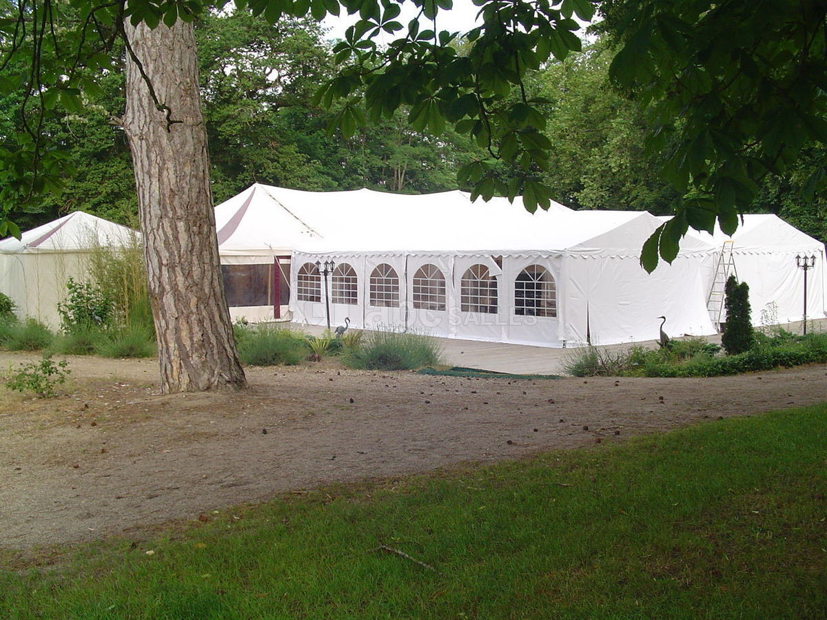 Tente + agrandissement 380 m2