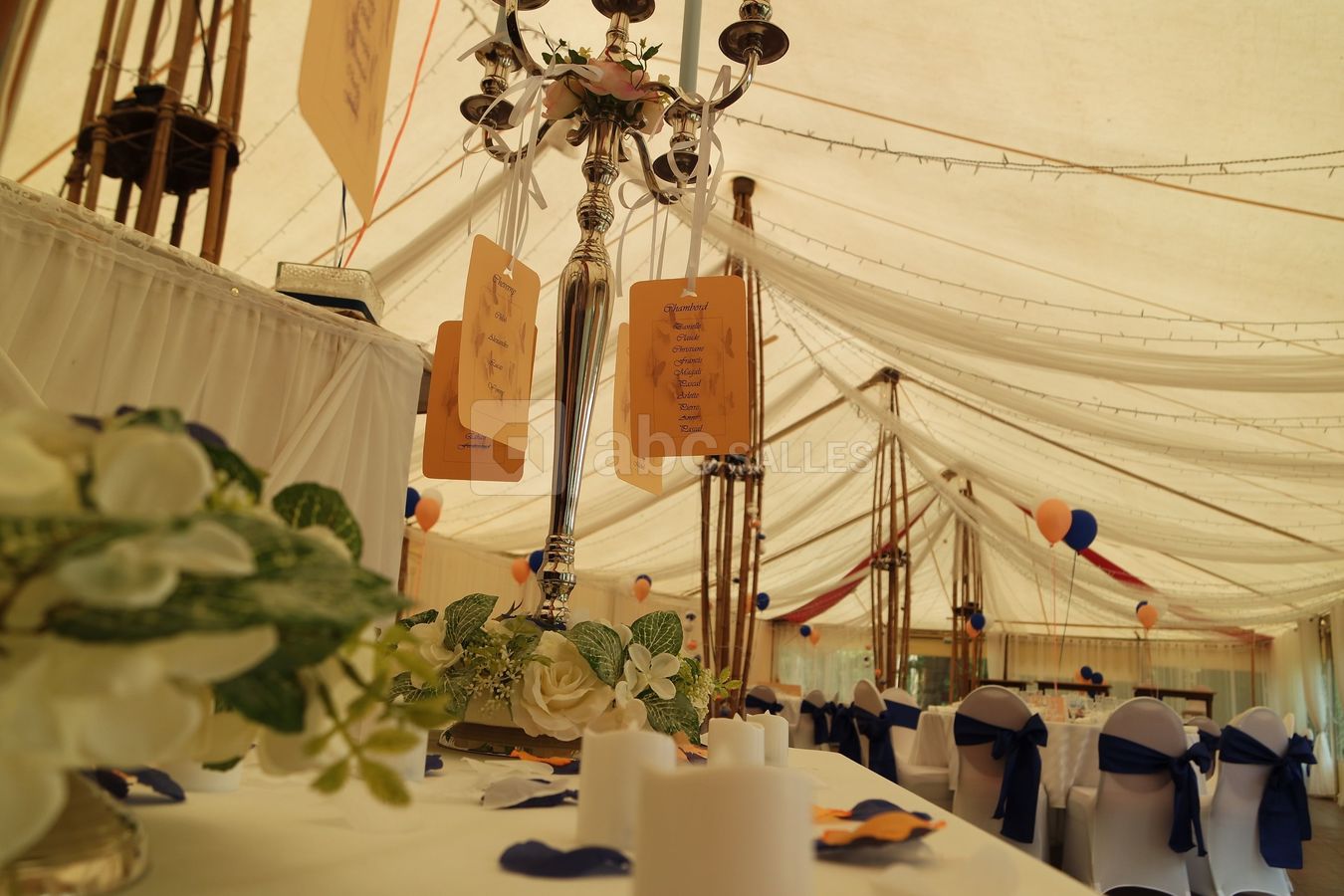Décoration de salle - mariage